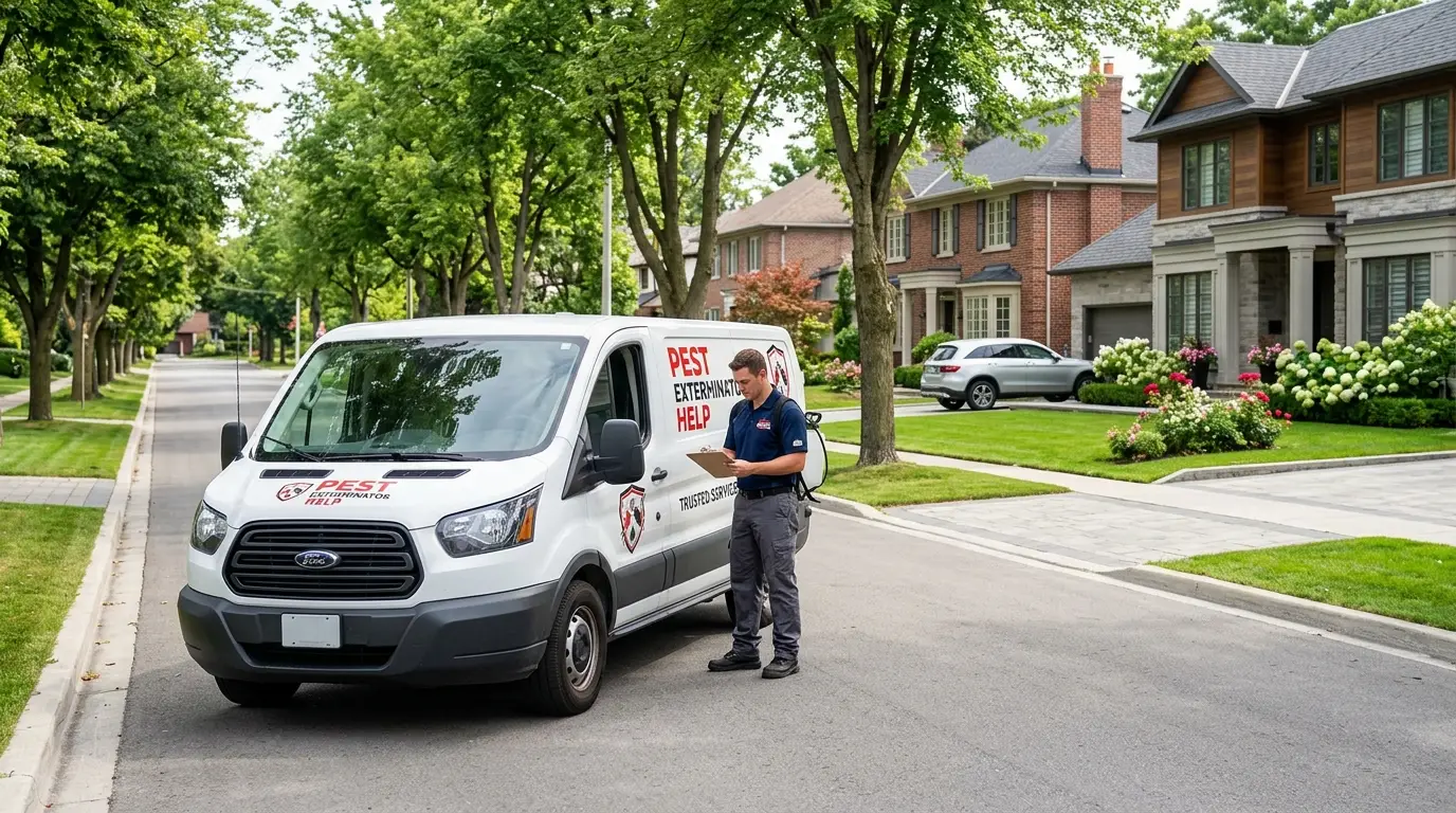 PestAwayToday service vehicle